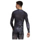 Adidas Ανδρική μακρυμάνικη μπλούζα Techfit Allover print